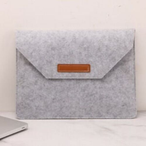 Portable Sleeve Case Felt Carrying Protective Bag Pouch for 15.4 Inch Devices