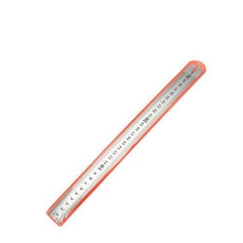 Metal Stainless Steel Ruler Metric Rigid Straight Edge for Measuring 30CM