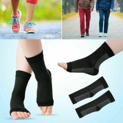Foot Angel Compression socks Foot Sleeve Plantar Arthritis Sore Achy Heel Pain