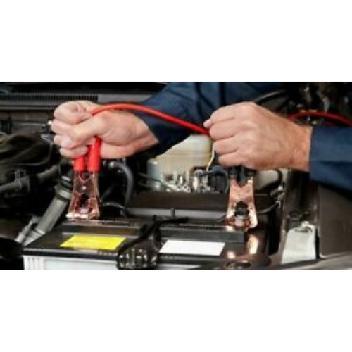 Battery Jump Starter 4Gauge Heavy Duty Fire Wires Car Jumper Cables 2M 500 AMP