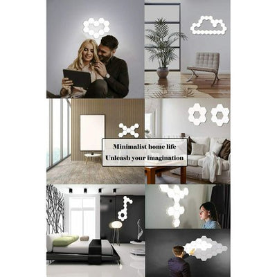 New Modular Lighting with Touch Detection Quantum LED Wall Light Power Supply CA