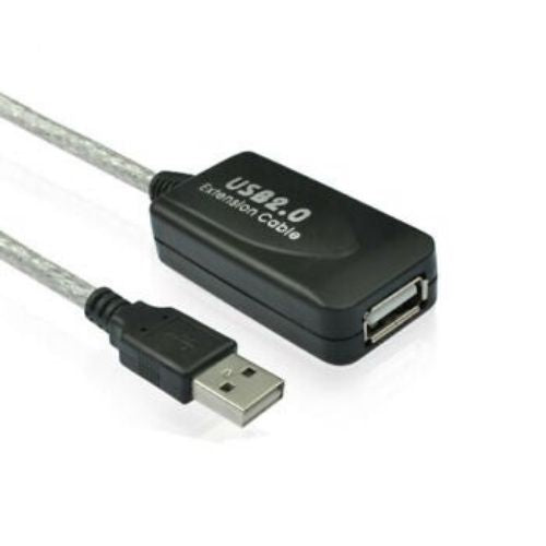 USB 2.0 BOOSTER A-A EXTENSION CABLE 15FT FOR PRINTER PC