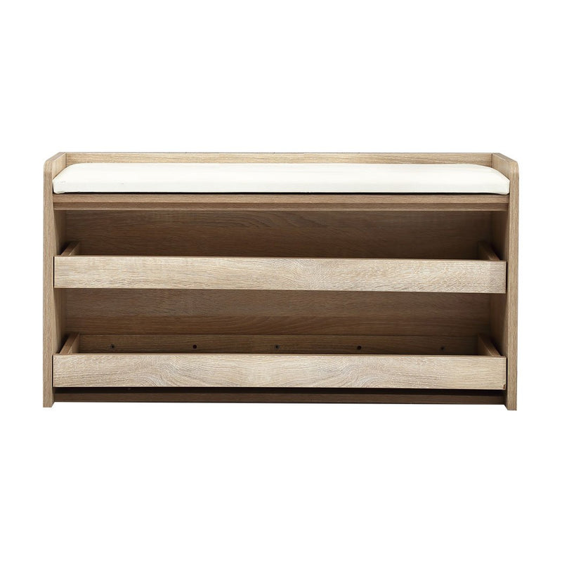 Rustic Entryway Storage Bench