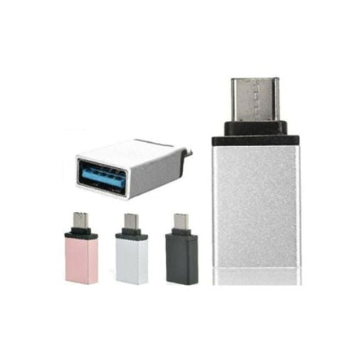 2 x USB C Adapter Speed USB Type C to USB A 3.0 OTG Data Sync Transfer Converter