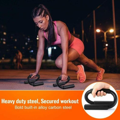 New Push Up Bars Exercise & Fitness Stands Strength Training Workout Equipment