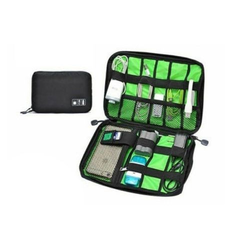 Travel Electronics Cord Organiser Case Gadget Bag Disk Cable USB Storage Case