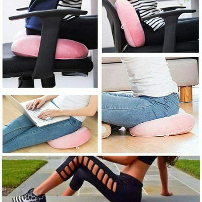 Dual Comfort Seat Cushion Multifunction for Pressure Relief, Fits Office Home CA