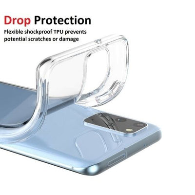 For Samsung Galaxy S20 & S20 Plus / Ultra Case Clear TPU Silicone Back Cover