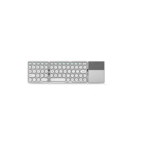 Wireless Keyboard with touchpad Three-fold Portable Rechargeable Bluetooth
