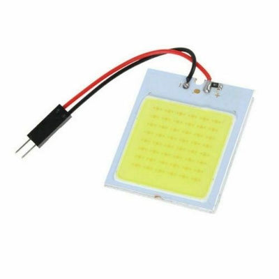 20pcs 48SMD COB White Panel LED T10 Car Interior Panel Light 12V Dome Lamp Bulb