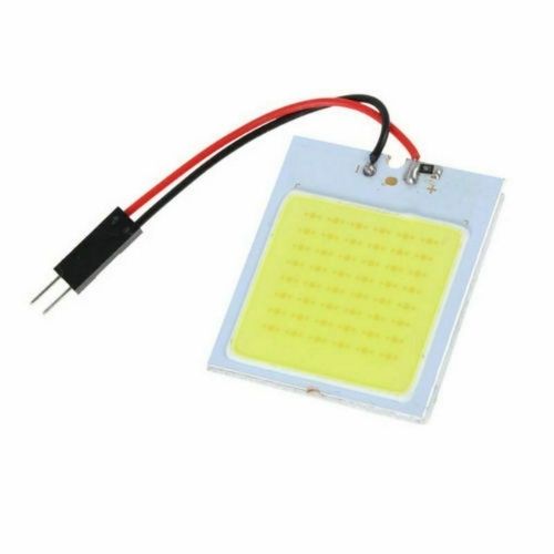 20pcs 48SMD COB White Panel LED T10 Car Interior Panel Light 12V Dome Lamp Bulb