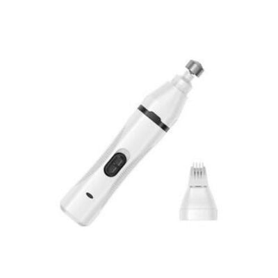 3in1 Pet Nail Grinder Dog Cat Paw Trimmer Grooming Clippers Electric Nail File