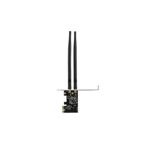 Wireless PCI-E WiFi Card 1300M AC Dual Band Ethernet Network Adapter 2 x Antenna