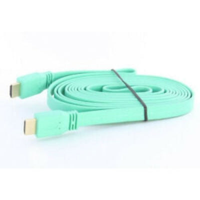 10Ft Flat Male to Male V1.4 HDMI Cable Cord for Audio Vedio HDTV TV 1080P