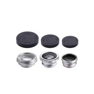 4 In 1 Smart Phone Add-on Camera Lens Fish Eye / Wide Angle / Marco / Telephoto