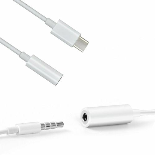 USB C Type C to 3.5mm Male Headphone Jack in Aux Cable Lead Audio Stereo Adapter