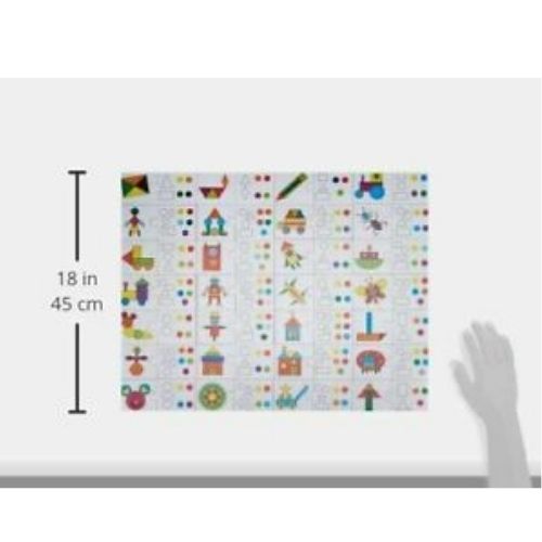 Shape & Color Match Multi-color Cards Educational Color and Shape For Baby kids