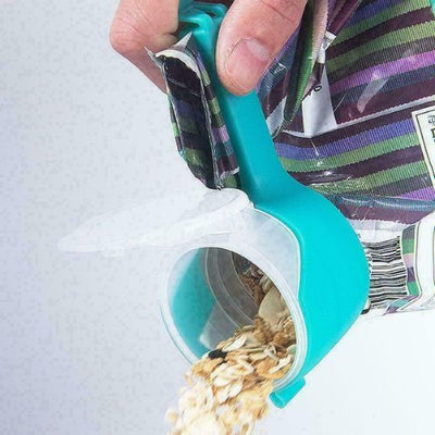 2x Seal Pour Food Storage Bag Clip Snack Sealing Clip Fresh Keeping Sealer Clamp