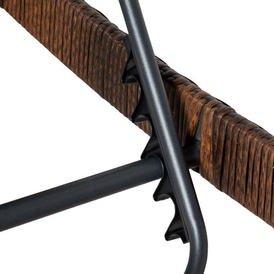 Patio Adjustable Rattan Wicker Chaise Lounge Chair Cushioned Outdoor Furniture