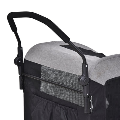 PawHut Pet Stroller Universal Wheel Medium Size Dogs