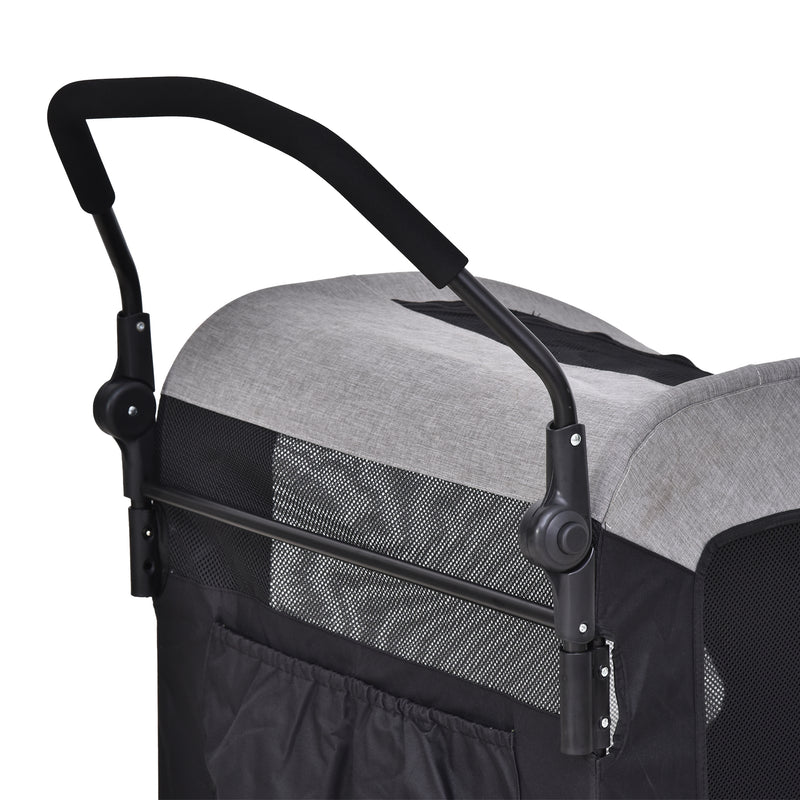 PawHut Pet Stroller Universal Wheel Medium Size Dogs