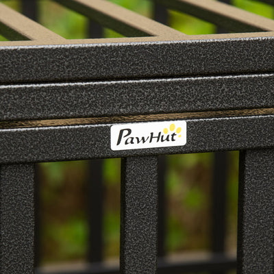 Strong Pet Dog Crate Mobility Cage w/ Playpen Metal &amp; Removeable Tray