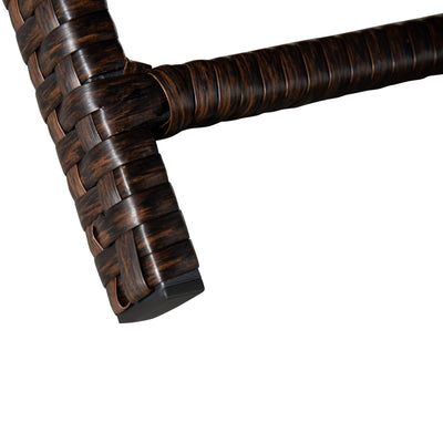 Patio Adjustable Rattan Wicker Chaise Lounge Chair Cushioned Outdoor Furniture