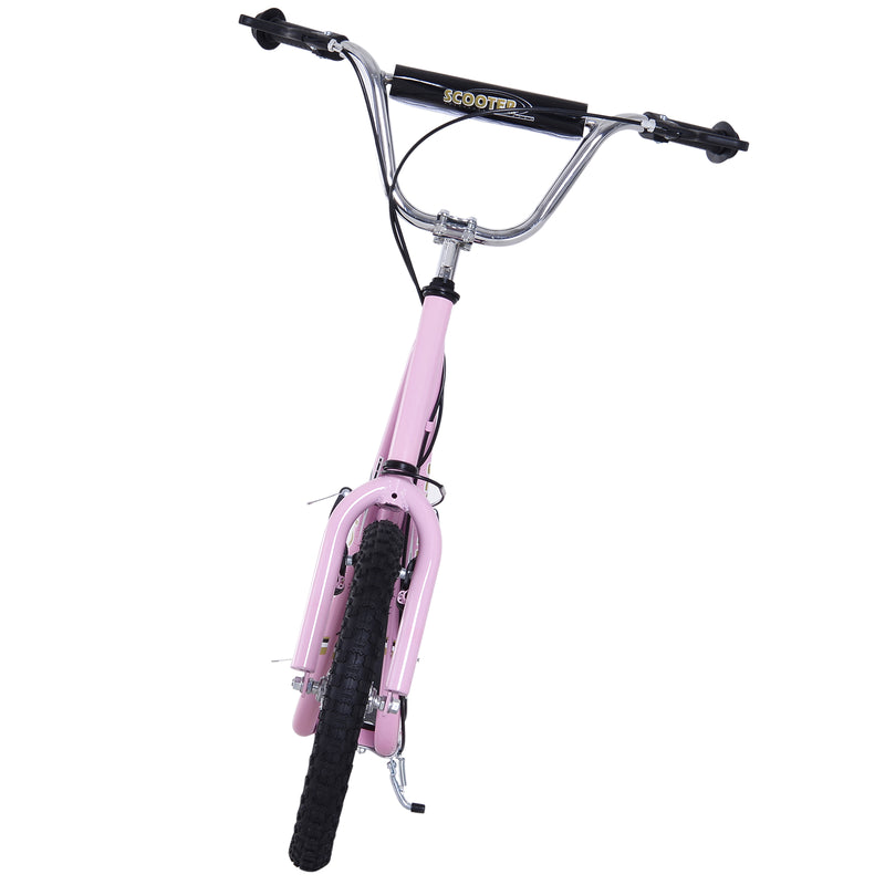 Adjustable Teen Kick Scooter Kids Ride On Stunt Street Bike 16&quot; Tire