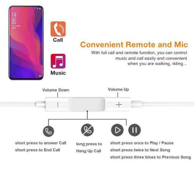 New Type-C USB-C Earphone Headset In-ear Headphone For Huawei P20 Pro Xiaomi 8