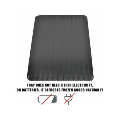 Magic Plate Defrosting Tray Safe Fast Food Thawing Frozen Meat Defrost Kitchen