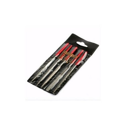 Files Set Metal Needle Carving Jewelry Diamond Glass Stone Wood Craft Tool 5pcs