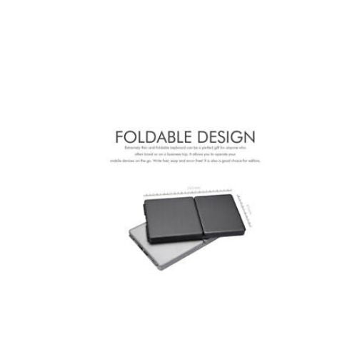 Wireless Keyboard with touchpad Three-fold Portable Rechargeable Bluetooth
