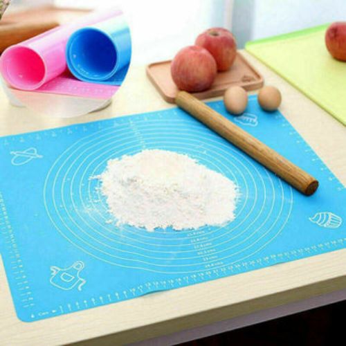 Large Non Stick Silicone Sheet Dough Fondant Baking Pastry Icing Rolling Mat Pad