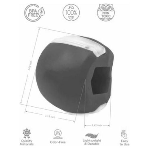 Jawline Exerciser Jawlineme Exercise Fitness Ball Neck Face Toning Chin Beauty