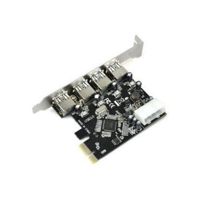 4 Port 5Gbps USB 3.0 PCI-E PCI Express Card Adapter for XP Vista Win 7 8