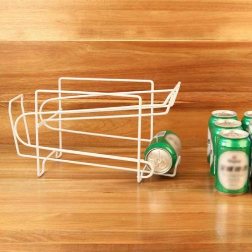 Can Dispenser Rack Holder Kitchen Storage Fridge Organiser Cupboard Pantry Shelf