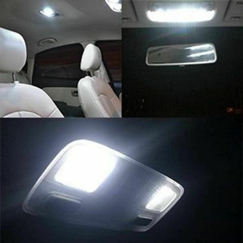 20pcs 48SMD COB White Panel LED T10 Car Interior Panel Light 12V Dome Lamp Bulb