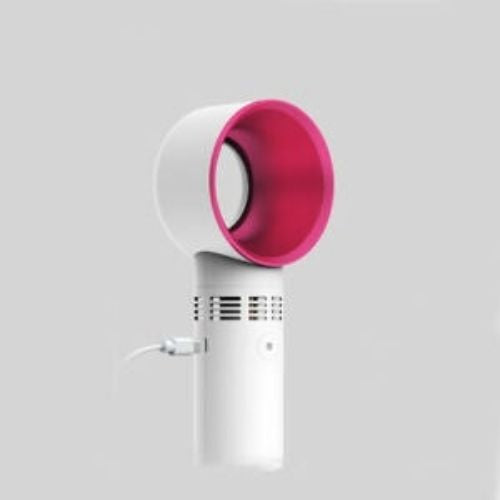 Handheld Bladeless Fan Portable USB Charging Mini Air Cooler Rechargable