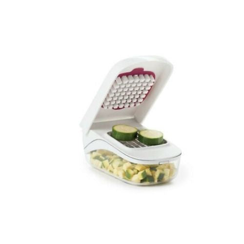 Good Grips Vegetable and Onion Chopper Container with Easy Pour Opening Dicer