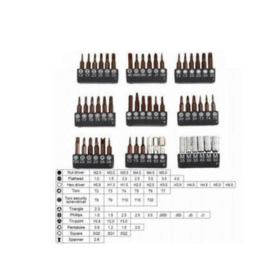 Jakemy 61 in 1 Screw Driver Repair Tools For Electronic PC Laptop Repair JM-8166
