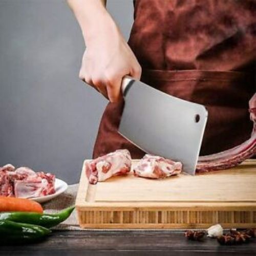 Meat Chopper Knife Slicing Meat Cooking / Food Preparation Utensils Handle Tool