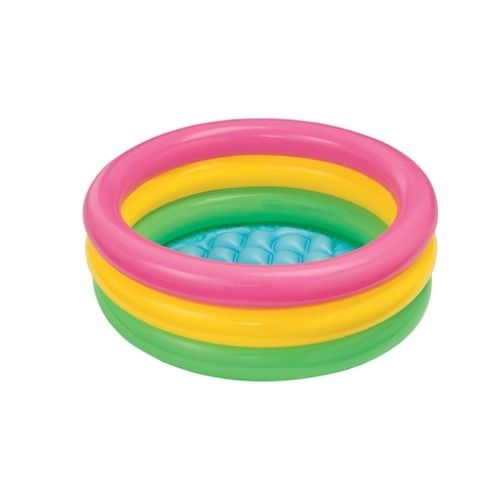 Summer Sunset Glow Inflatable Baby Swimming Pool Outdoor Water Game Play Center