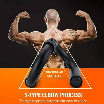 New Push Up Bars Exercise & Fitness Stands Strength Training Workout Equipment