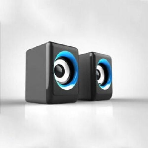 Portable Speaker USB Multimedia Powered Wired Mini Surround Subwoofer Output