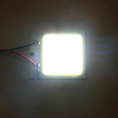 20pcs 48SMD COB White Panel LED T10 Car Interior Panel Light 12V Dome Lamp Bulb
