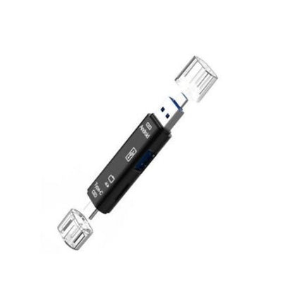 USB / USB Type C 3.1 / MicroUSB External Micro SD Card Reader OTG Adapter