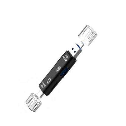 USB / USB Type C 3.1 / MicroUSB External Micro SD Card Reader OTG Adapter