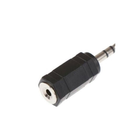 2.5mm to 3.5mm Audio Adapter Female to Male Stereo Plug Converter Jack