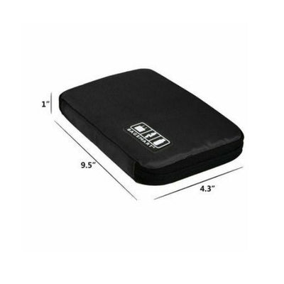Travel Electronics Cord Organiser Case Gadget Bag Disk Cable USB Storage Case