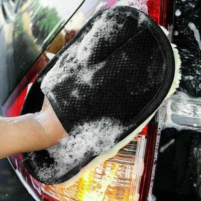 Car Cleaning Glove Wool Wash Brush Mitten Soft Car Wash Glove Auto Care Tools